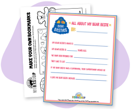 Tap to download a PDF of Reading Buddy activity sheets.